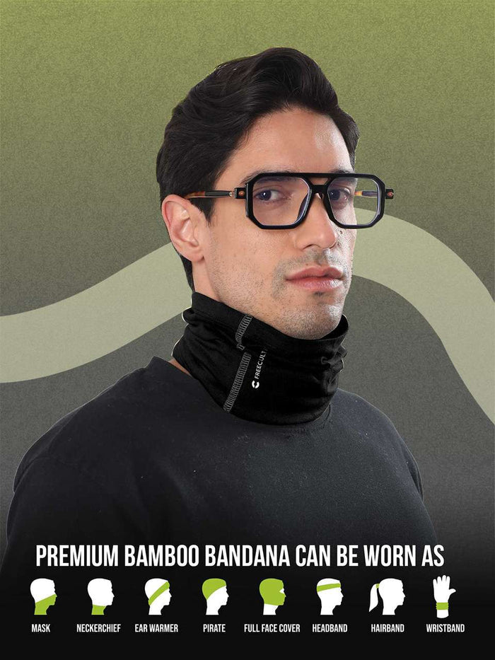 Unisex Organic Bandana Masks - Printed (Pack of 1)