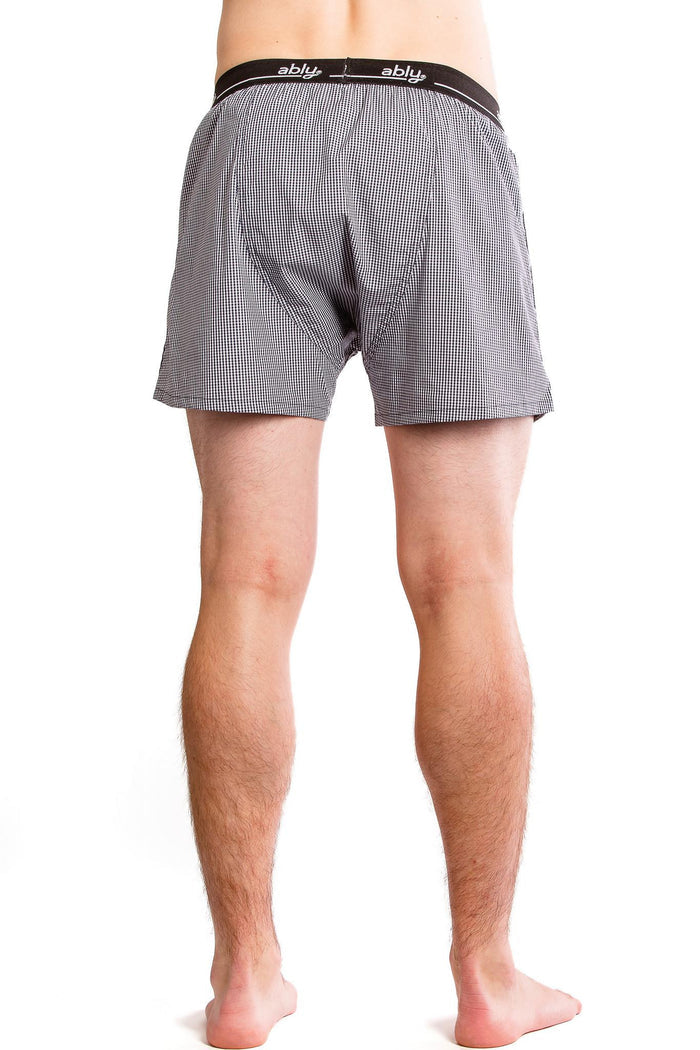 Vacation | Men's Gingham Woven Boxer Shorts