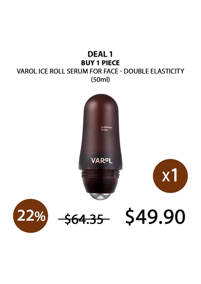 (BUY 1 BROWN) ELASTICITY VAROL ICE ROLL SERUM