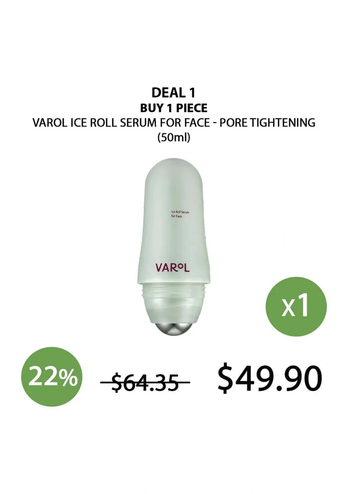 (BUY 1 GREEN) VAROL ICE ROLL SERUM