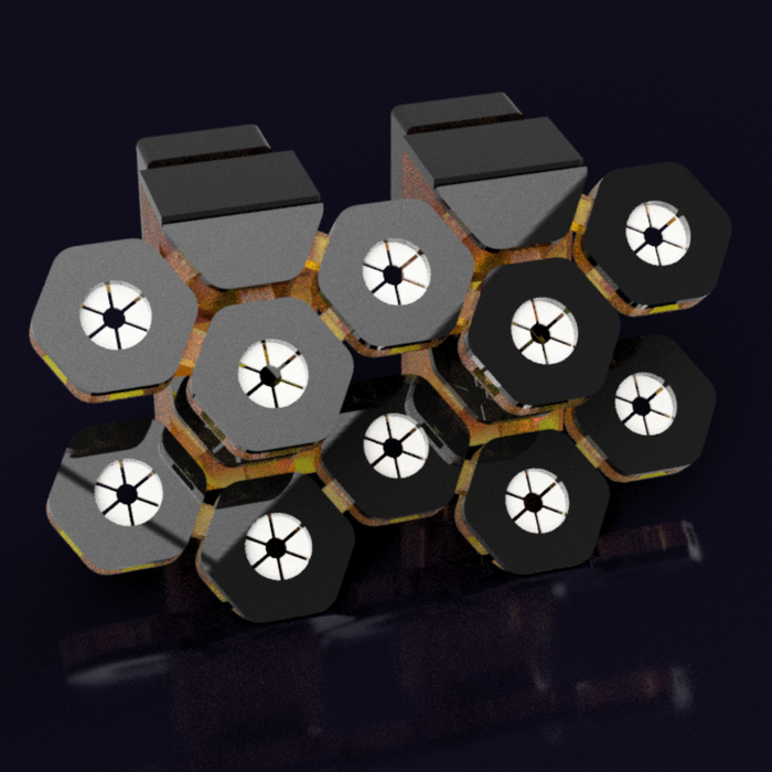 Vertical Frag Rack Double Bay