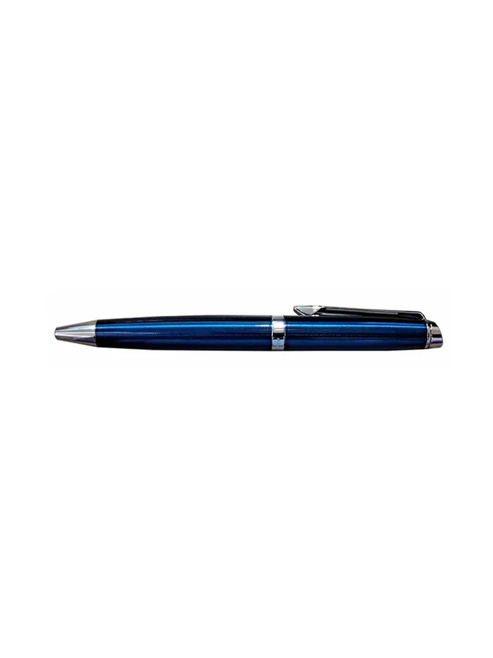 Waterman Hemisphere Metallic Blue Ballpoint Pen Medium Nib