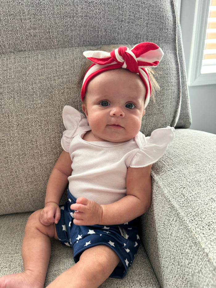 White Flutter Sleeve Bodysuit