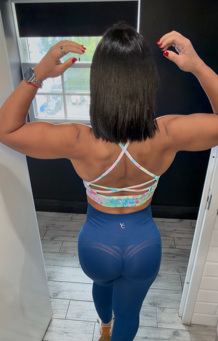 Wild Bloom Sports Bra
