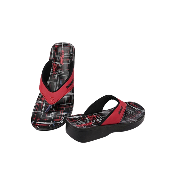 WOMEN SLIPPER LA-0891 RED