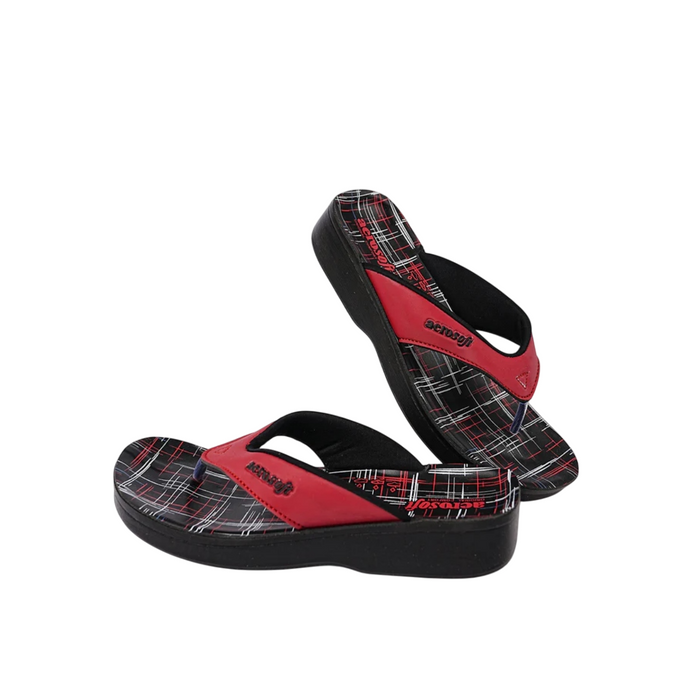 WOMEN SLIPPER LA-0891 RED