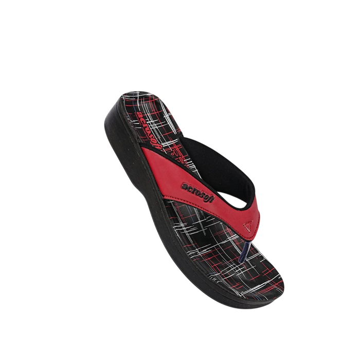 WOMEN SLIPPER LA-0891 RED