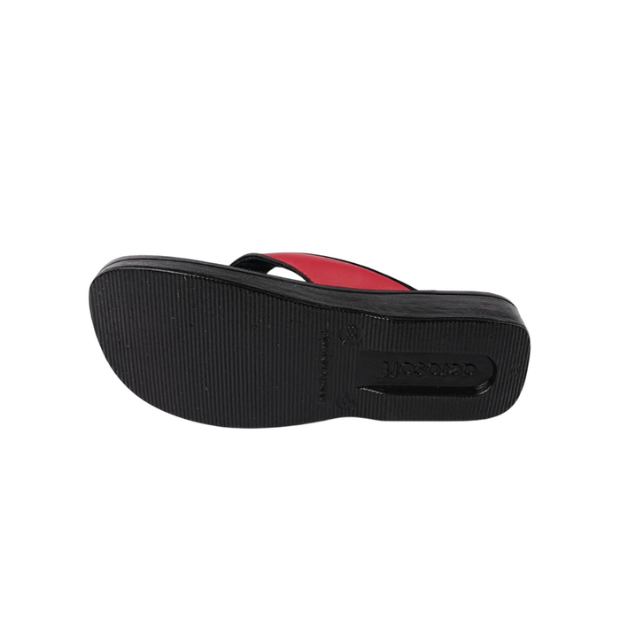 WOMEN SLIPPER LA-0891 RED
