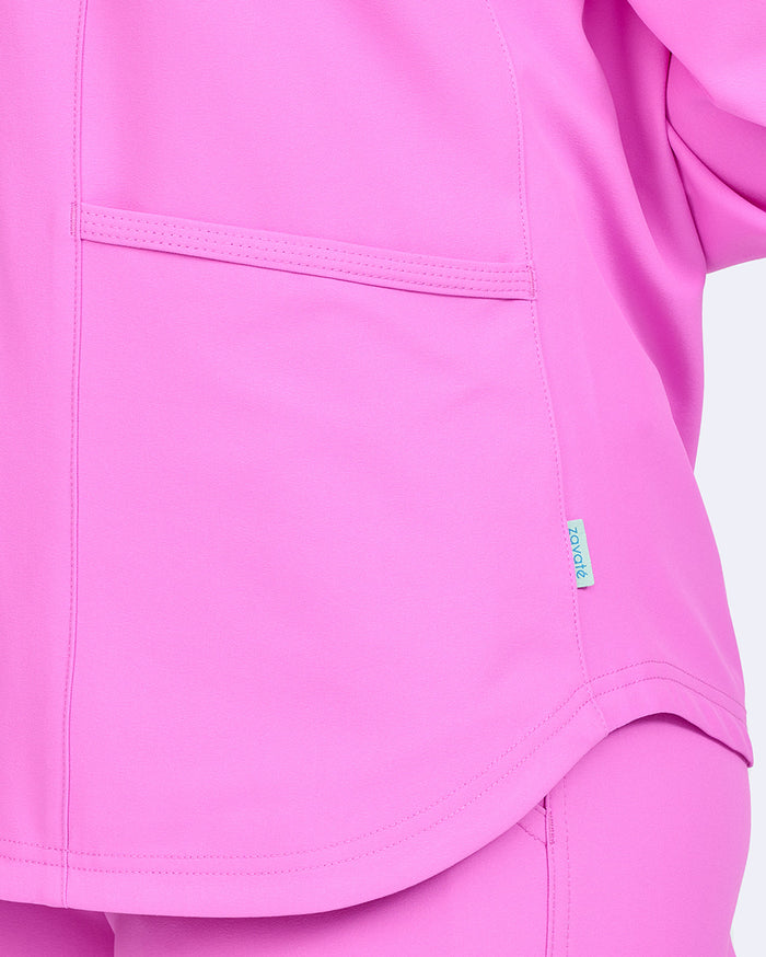 Zavate Studio Comfort Warm-Up Scrub Jacket