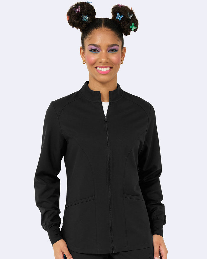 Zavate Studio Comfort Warm-Up Scrub Jacket