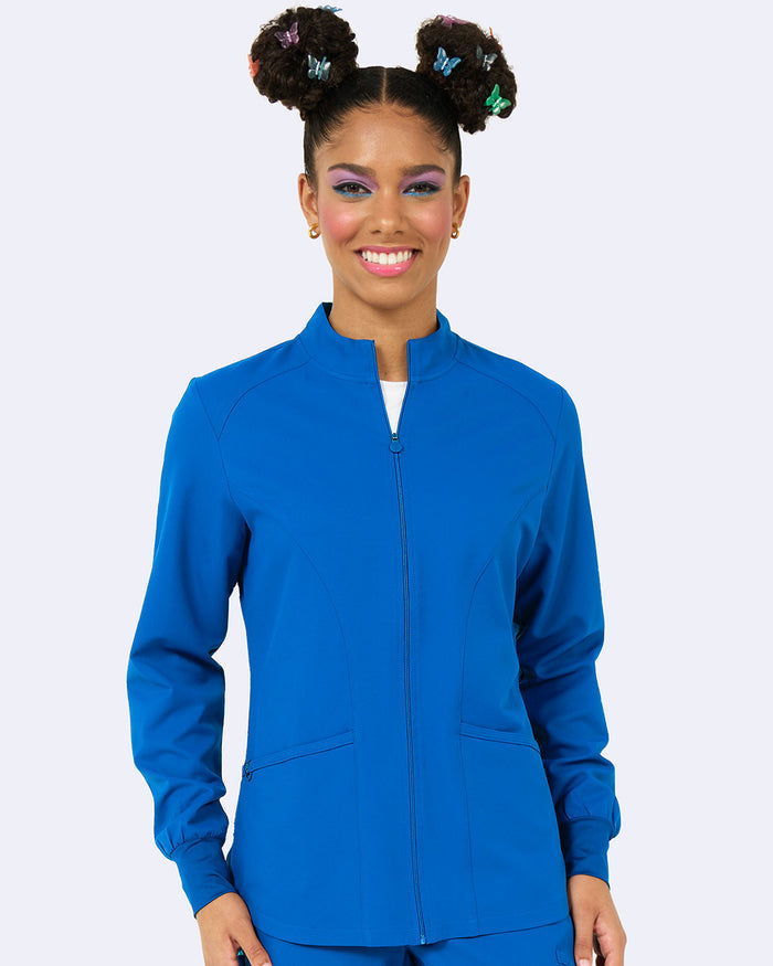 Zavate Studio Comfort Warm-Up Scrub Jacket