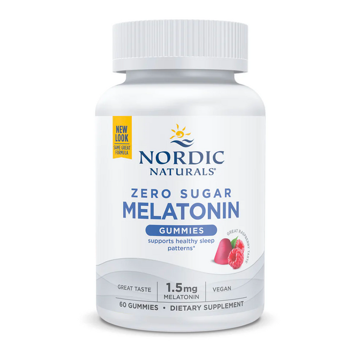 Zero Sugar Melatonin Gummies 60 ct by Nordic Naturals